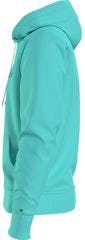 Tommy Logo Hoody - Miami Aqua